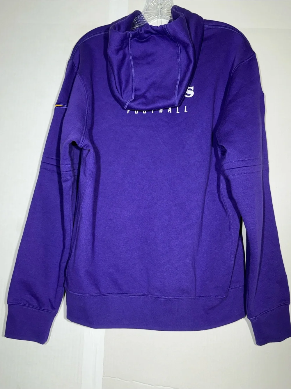 Men's Purple Minnesota Vikings Pullover Hoodie Sz S